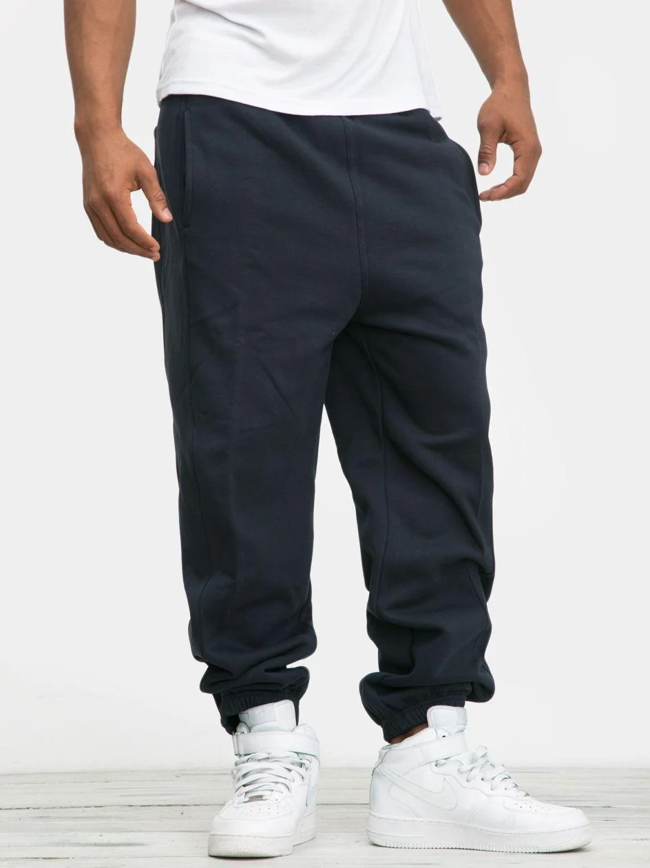Pánské tepláky Urban Classics Sweatpants TB014B - TMAVĚ MODRÉ
