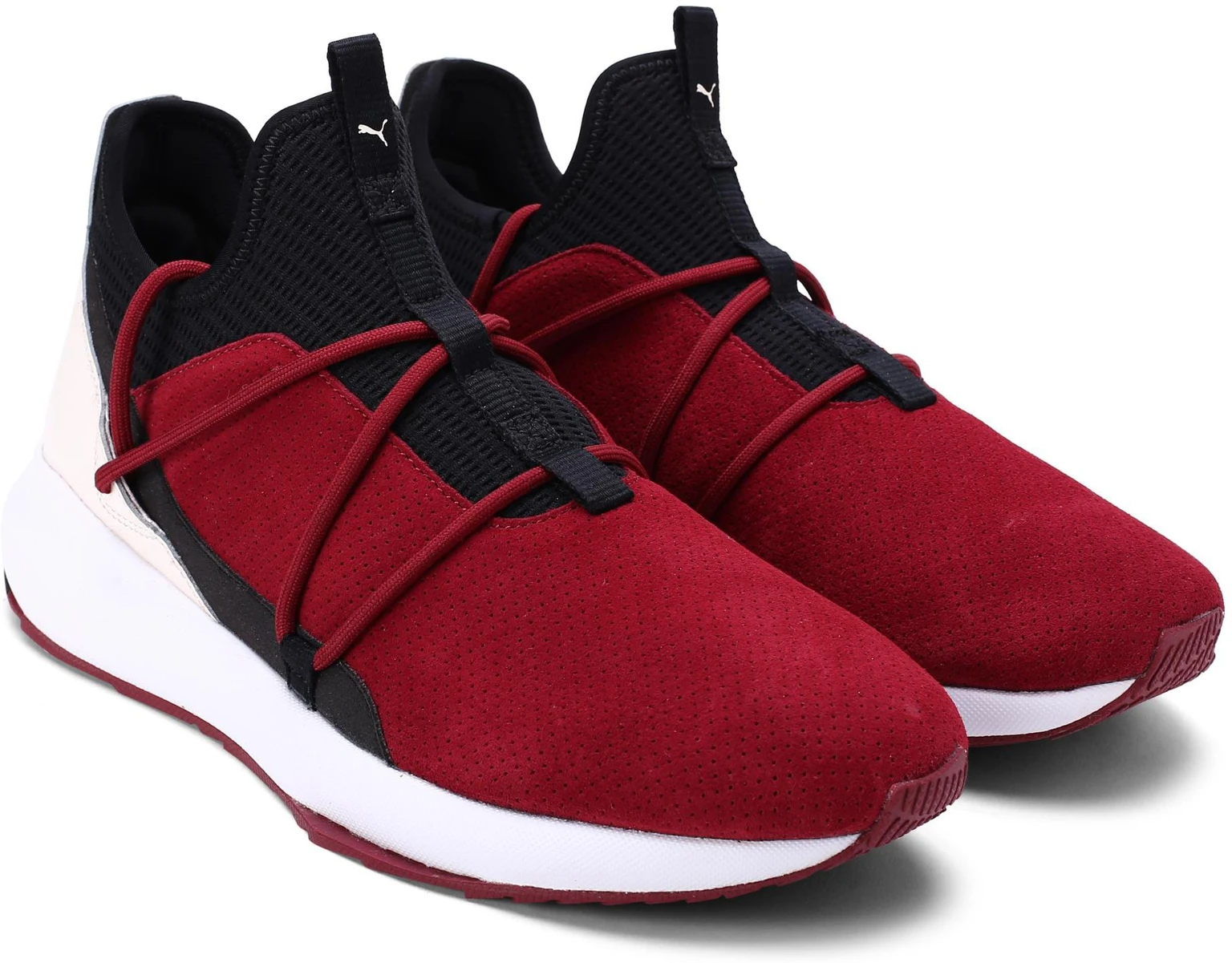 Dámské tenisky PUMA x Scuderia Ferrari SF Evo Cat II Suede LS (Bordeaux/Black)