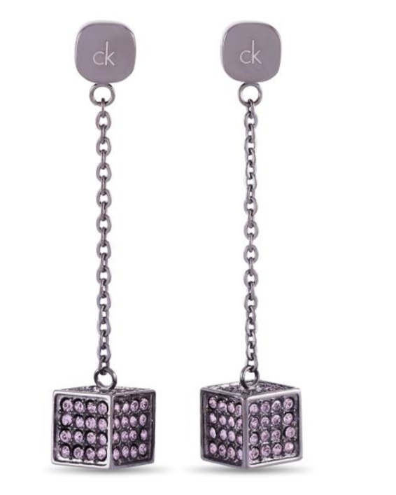 Dámské náušnice Calvin Klein Rocking s krystaly Swarovski (model KJ9CVE140200)