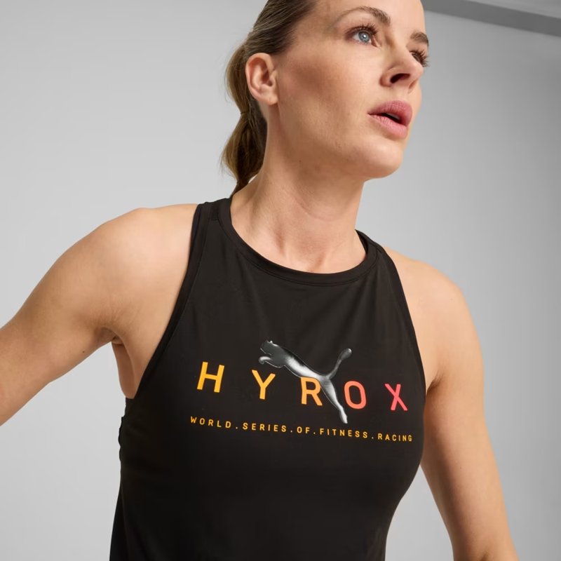 Dámské sportovní tílko PUMA x HYROX CLOUDSPUN Racerback Tank Top
