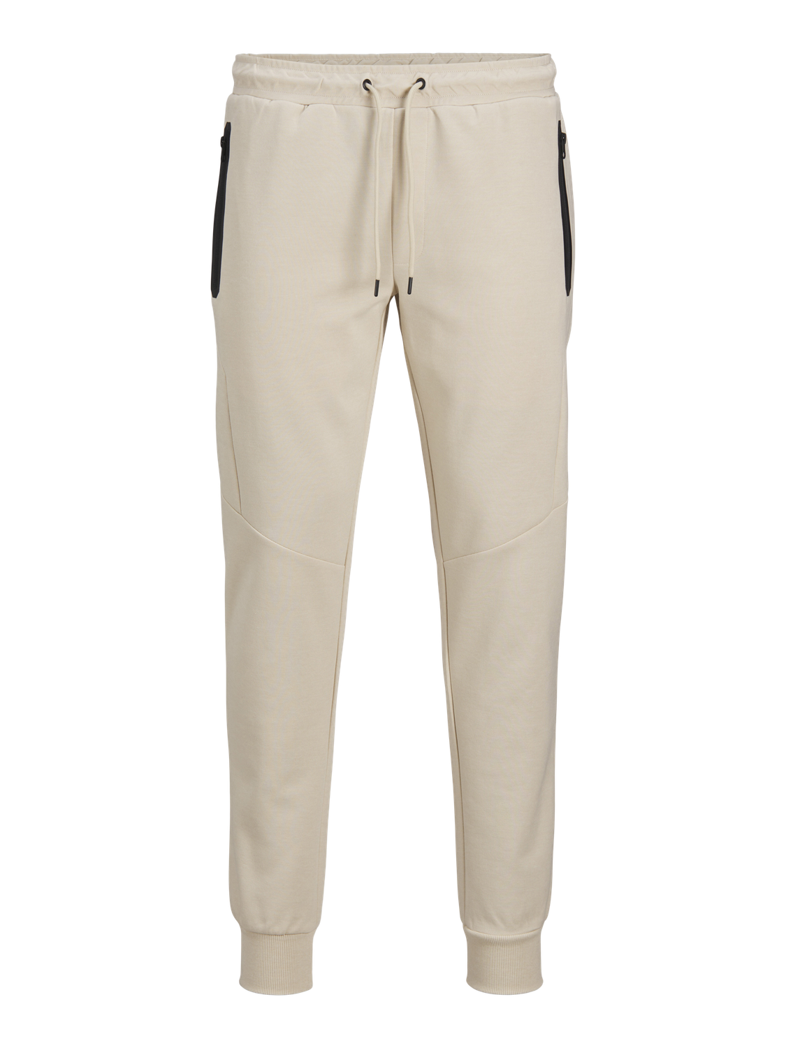 Jack & Jones Slim Fit pánské tepláky (Will Fusion) béžové