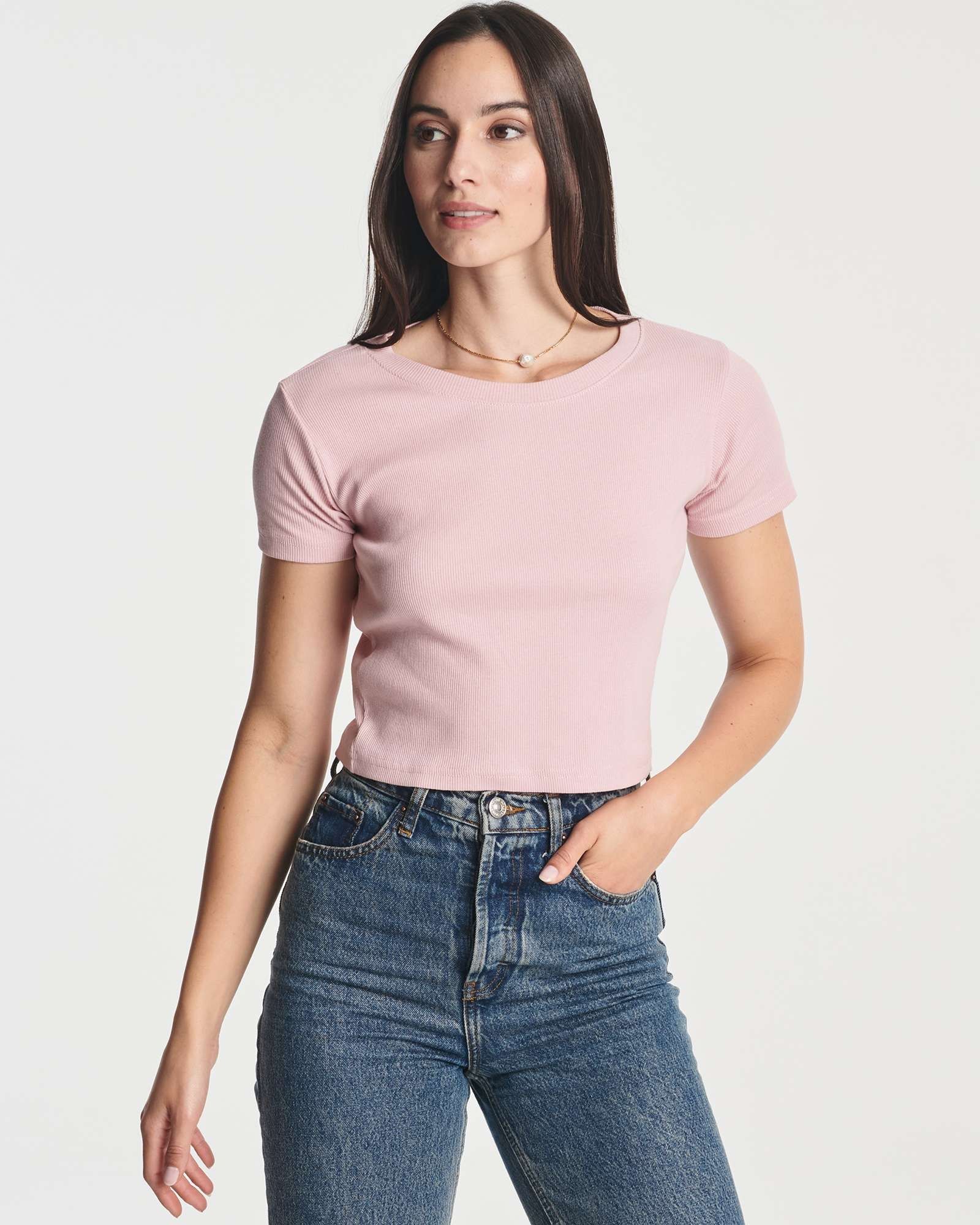 Dámské tričko Levi's® Dreamy Short-Sleeve T-Shirt – Pale Mauve (světle růžová / lila)