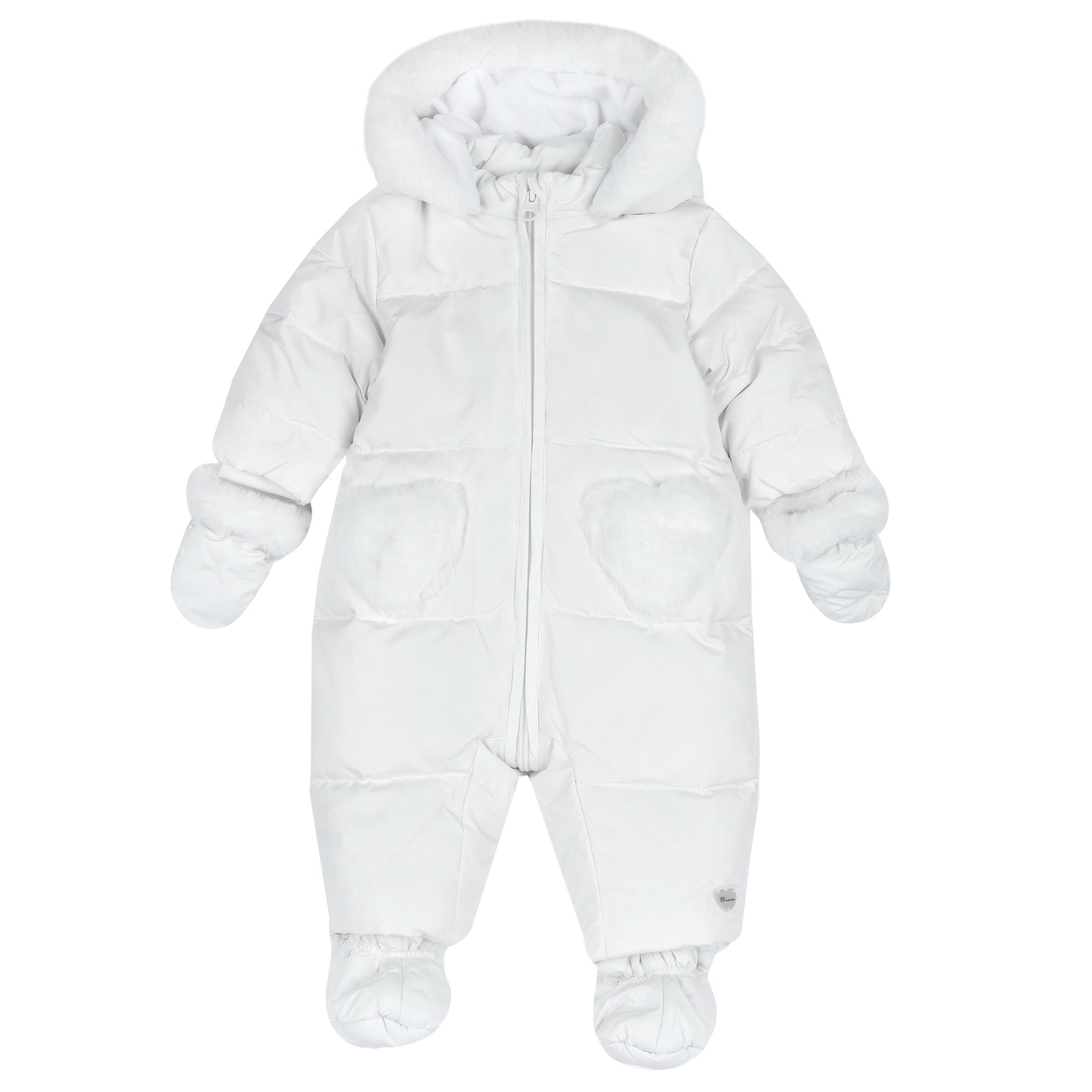 Chicco dětská unisex zimní kombinéza sněhově bílá 29383