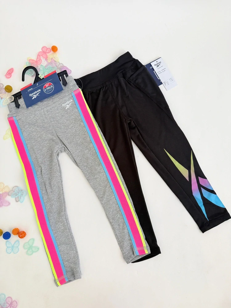 Dívčí sportovní legíny Reebok E4564RG 2KS
