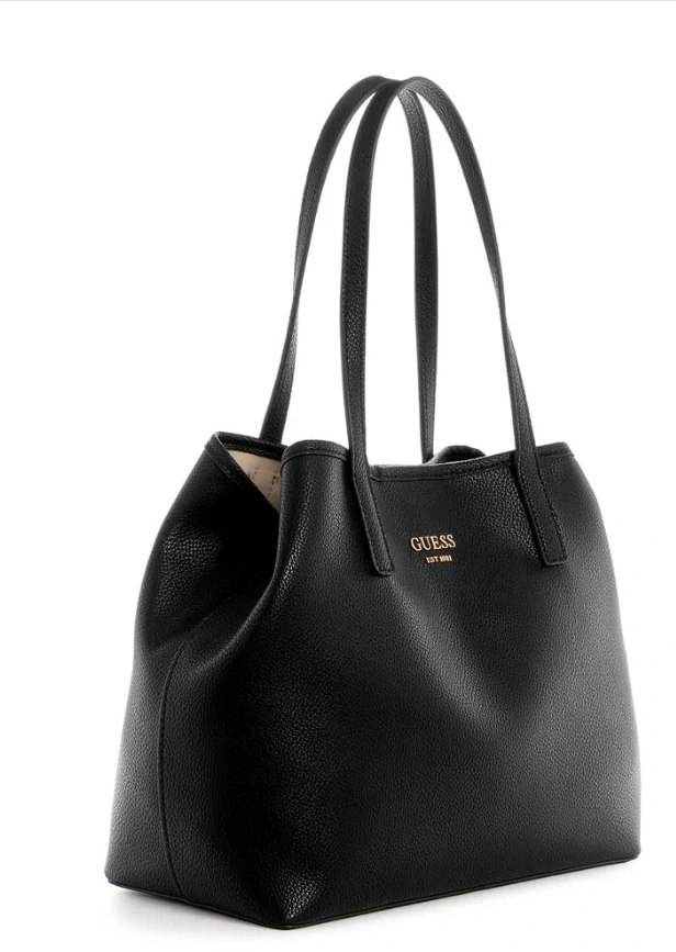 Dámská shopper kabelka GUESS Vikky 2 v 1 Černá (Model: VG989523 BLACK)