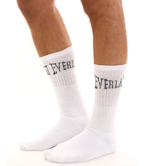 Pánské sportovní ponožky Everlast Tennis Socks 10-Pack – Bílá