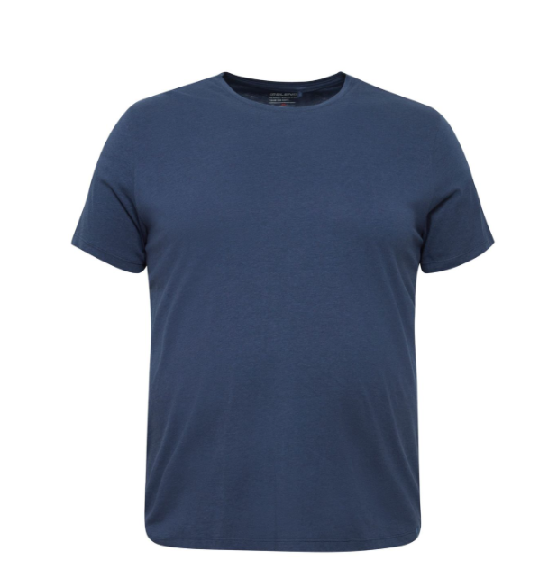 Pánské tričko Blend BHGila BT (20716315 ME) PLUS SIZE - modré