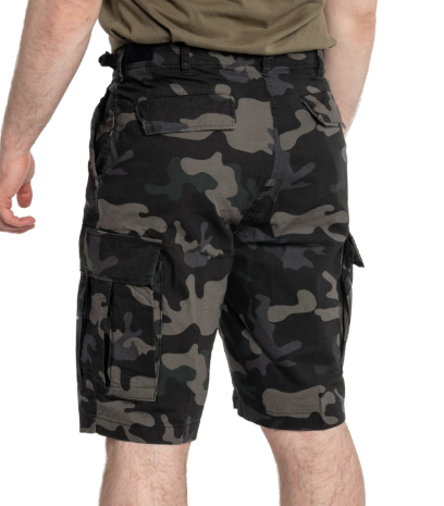 Brandit  pánské kraťasy BDU Ripstop Shorts 2019 – Dark Camo