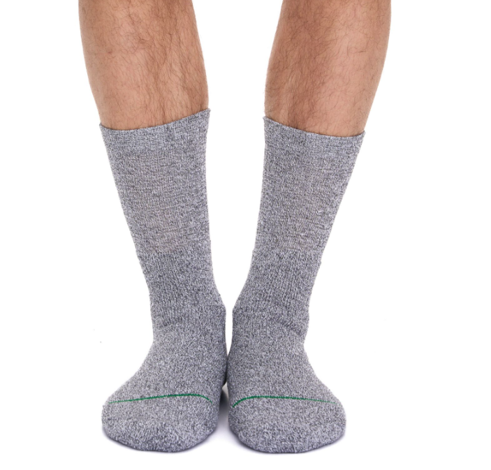 Pánské udržitelné ponožky PRIMAIR SOCKS 53200-7001 (Sada 3 párů) - Šedé/Černé