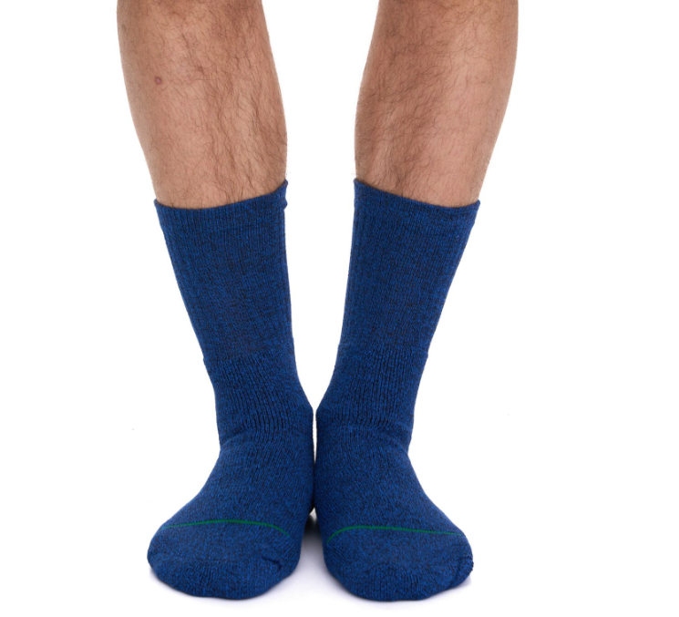 Pánské udržitelné ponožky PRIMAIR SOCKS 53200-7001 (Sada 3 párů) - Šedé/Modré