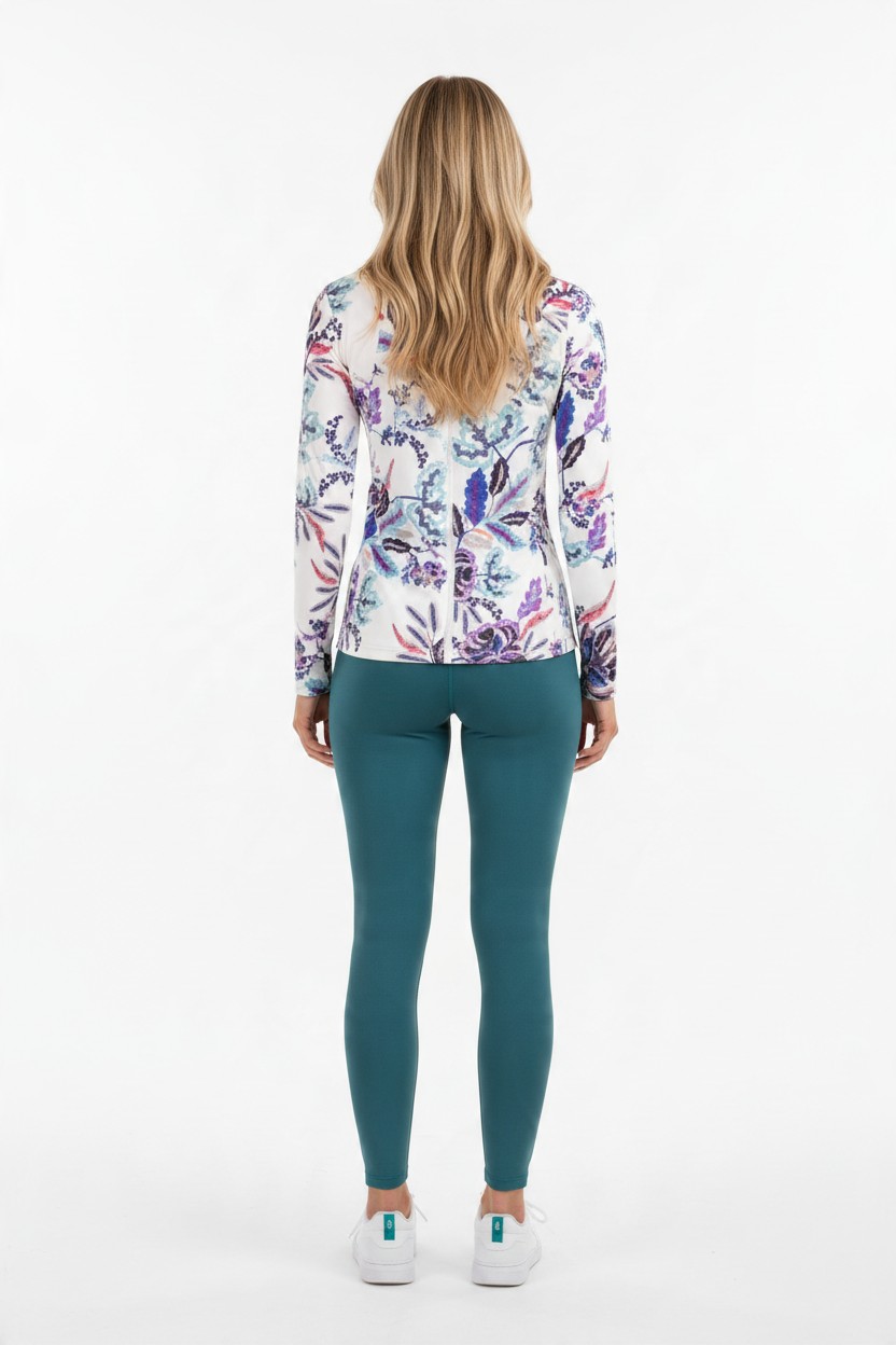 Dámská luxusní mikina Postcard Sweatshirt Bianco