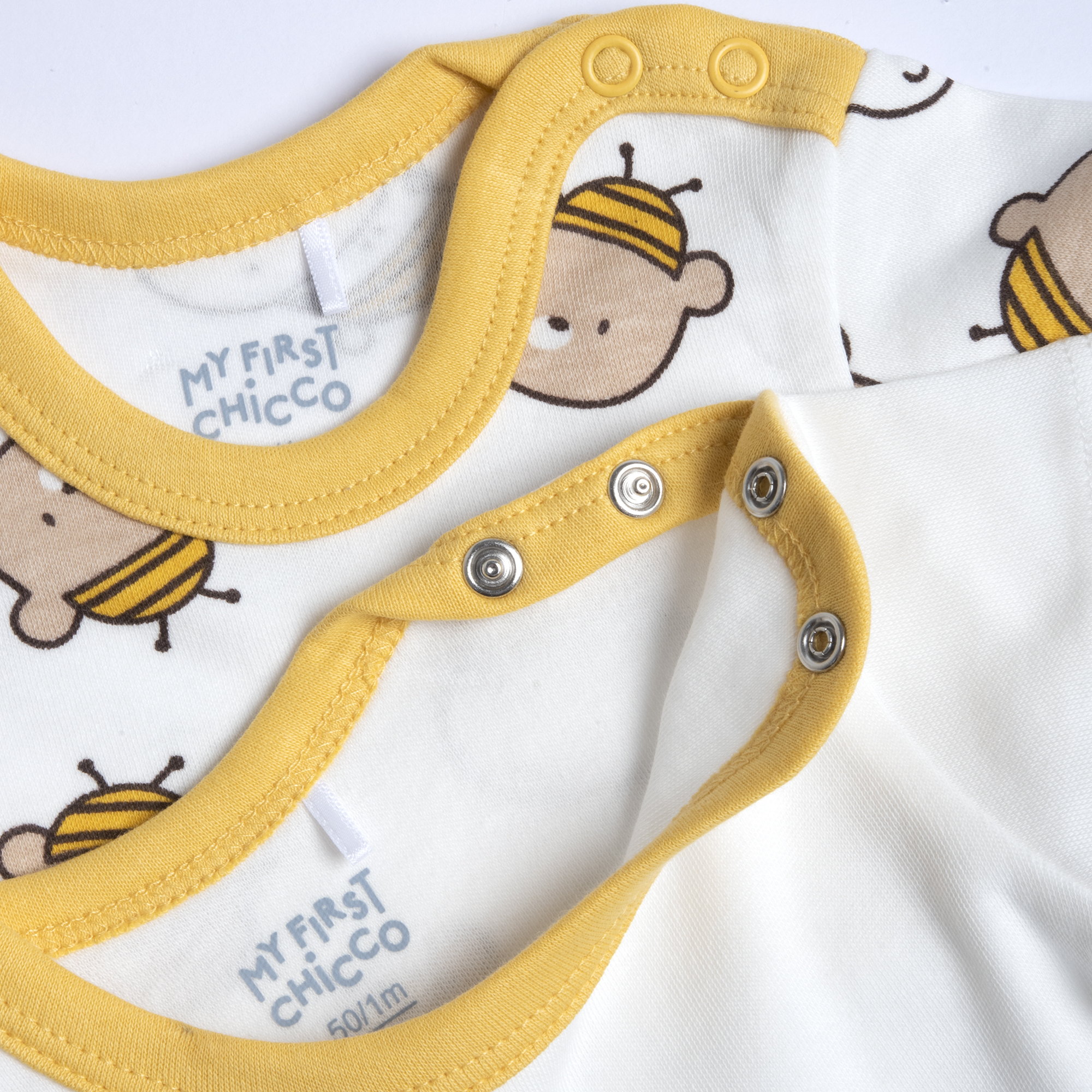 Chicco unisex kojenecké body 2 kusy vícebarevné