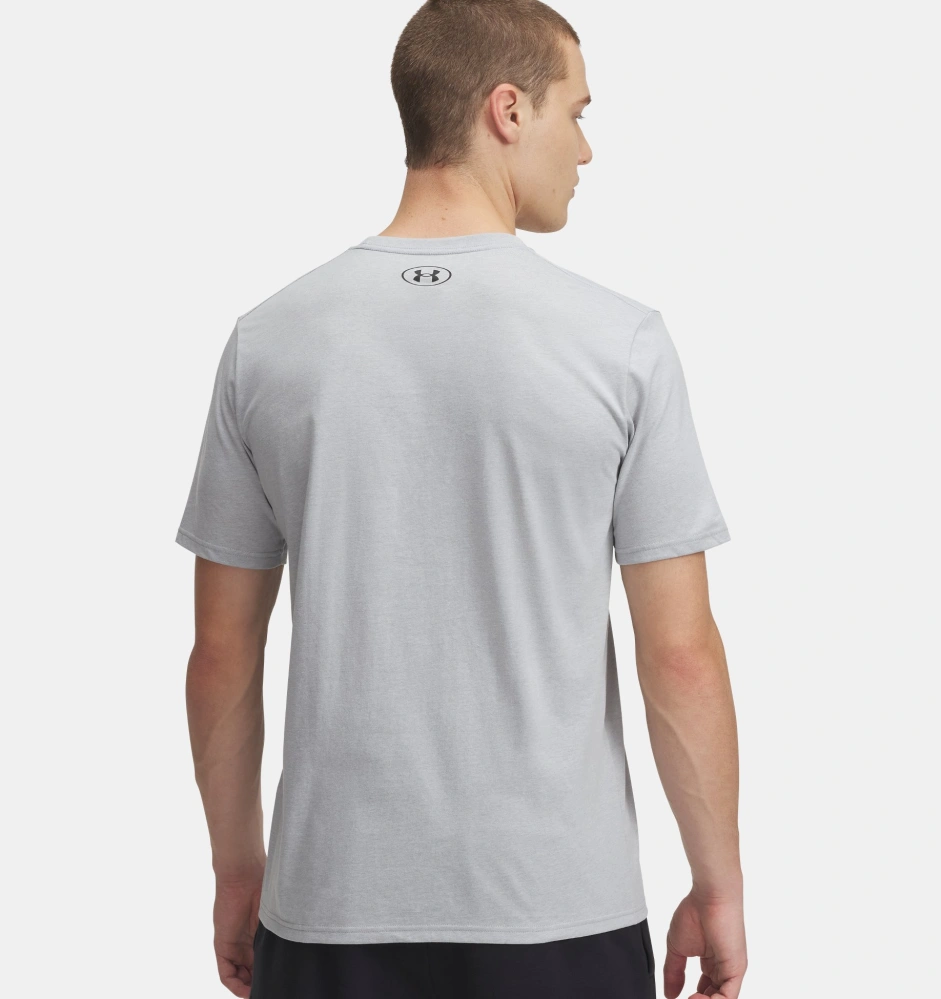 Pánské sportovní tričko Under Armour UA Boxed Sports Short Sleeve šedé