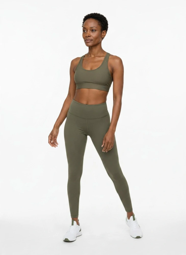 Dámská sportovní podprsenka STRONGER Define Sports Bra Burnt Olive