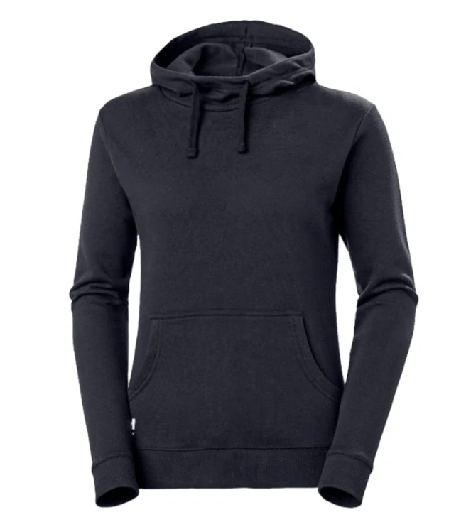 Dámská mikina s kapucí a kapsou Everyday Helly Hansen tmavě modrá NAVY