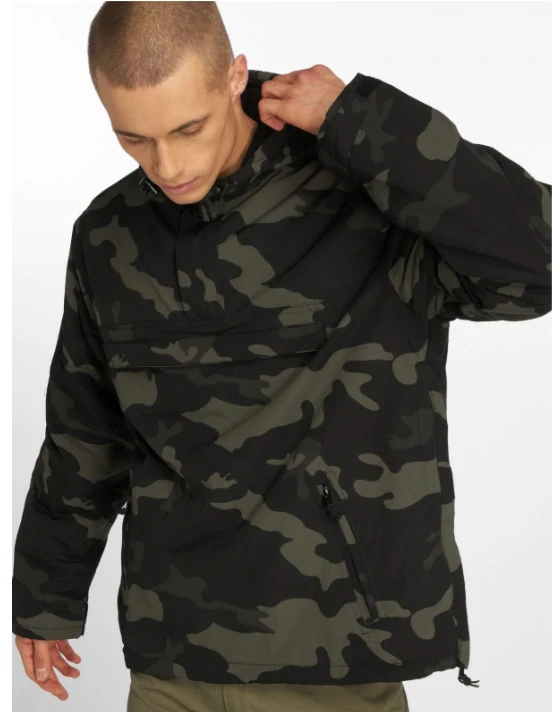 Pánská větrovka Brandit Windbreaker 3001 -  DARKCAMO