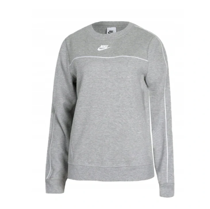 Dámská Mikina Nike Sportswear Essential Jednoduchý Klasický Střih CZ8336-063 - ŠEDÁ