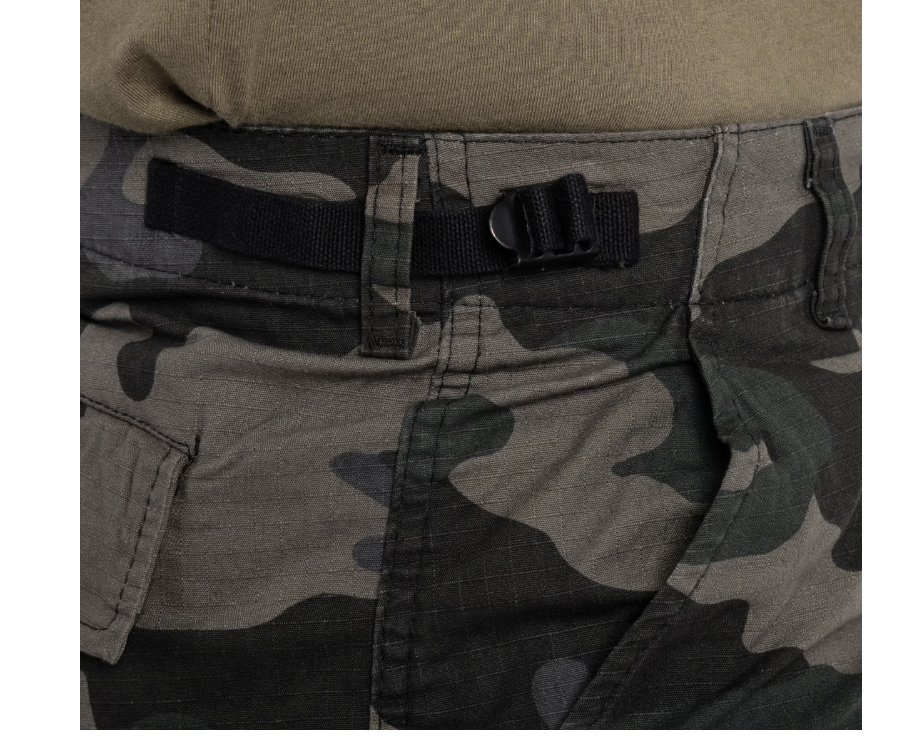 Brandit  pánské kraťasy BDU Ripstop Shorts 2019 – Dark Camo