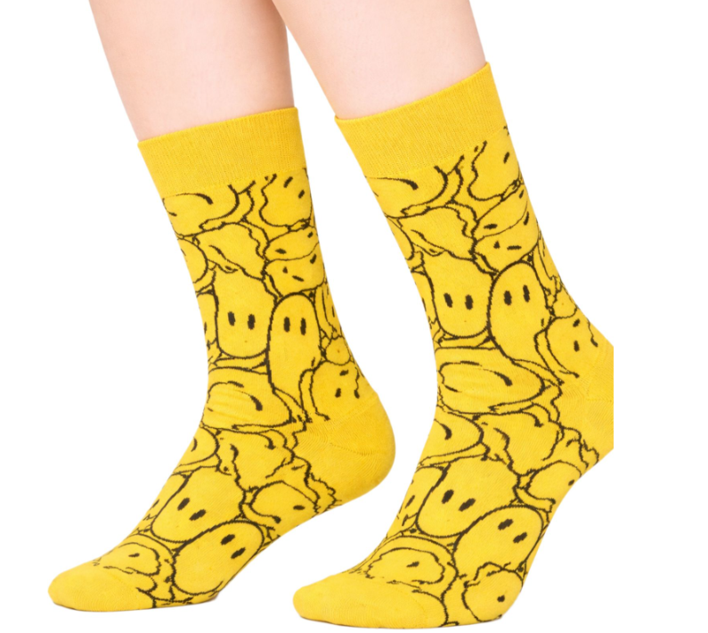 Dárková sada ponožek Happy Socks x Smiley (3 páry) – XSMY08-6700