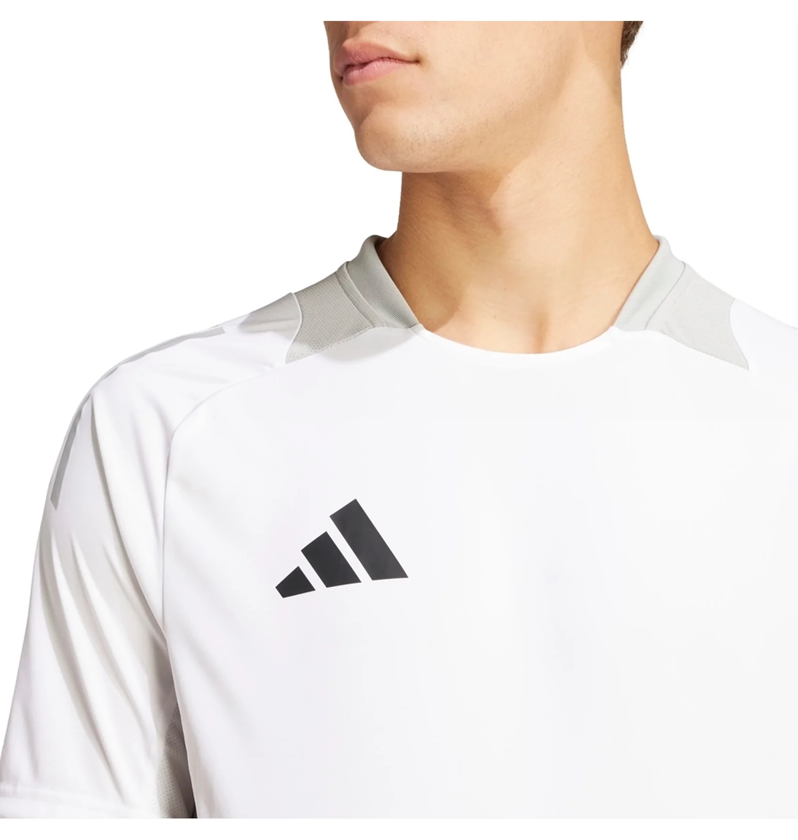 Pánský tréninkový dres adidas Tiro 24 Competition – Bílá/Šedá (Kód: IS1660)