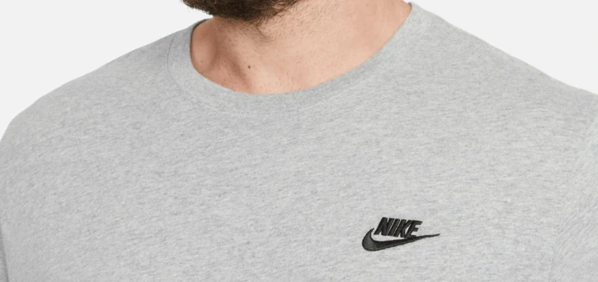 Pánské tričko Nike Sportswear club šedé