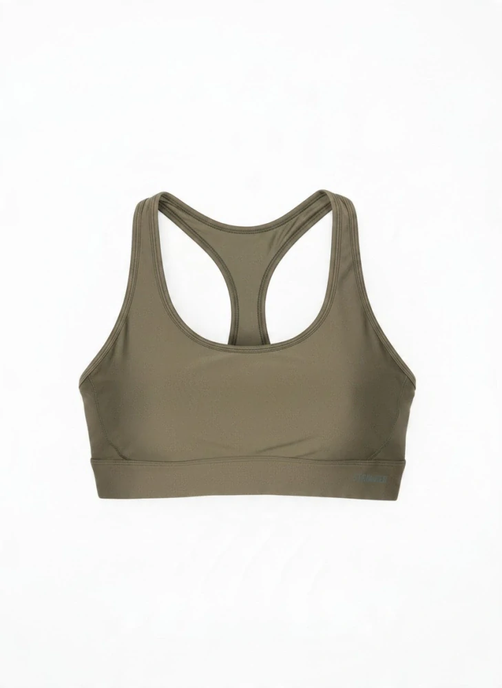 Dámská sportovní podprsenka STRONGER Define Sports Bra Burnt Olive