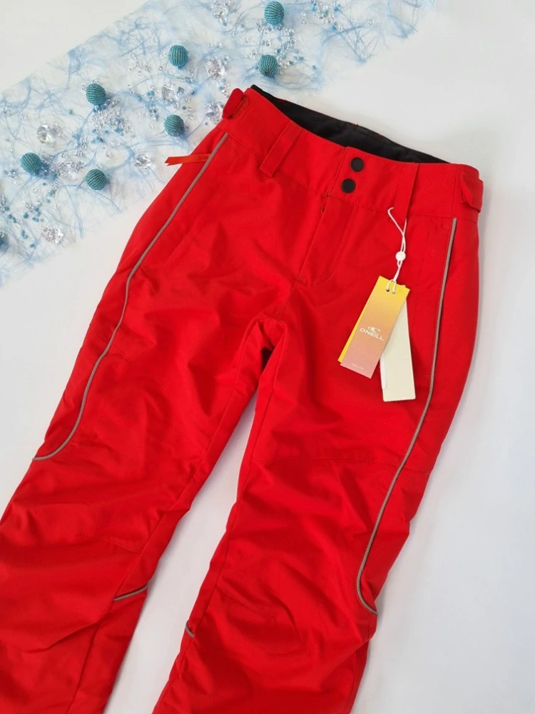 Dívčí lyžařské kalhoty O'Neill PG Charm Regular Pants - Fiery Red