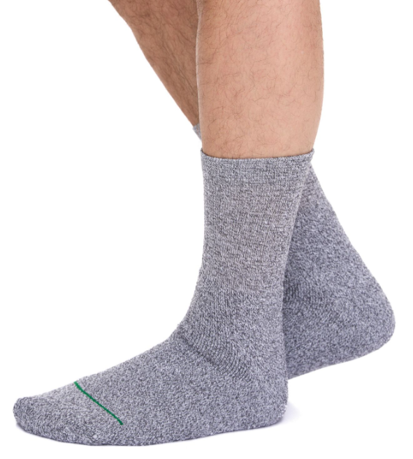 Pánské udržitelné ponožky PRIMAIR SOCKS 53200-7001 (Sada 3 párů) - Šedé/Černé