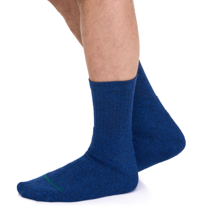 Pánské udržitelné ponožky PRIMAIR SOCKS 53200-7001 (Sada 3 párů) - Šedé/Modré