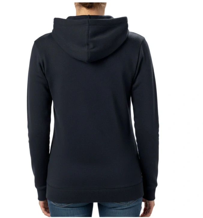 Dámská mikina s kapucí a kapsou Everyday Helly Hansen tmavě modrá NAVY