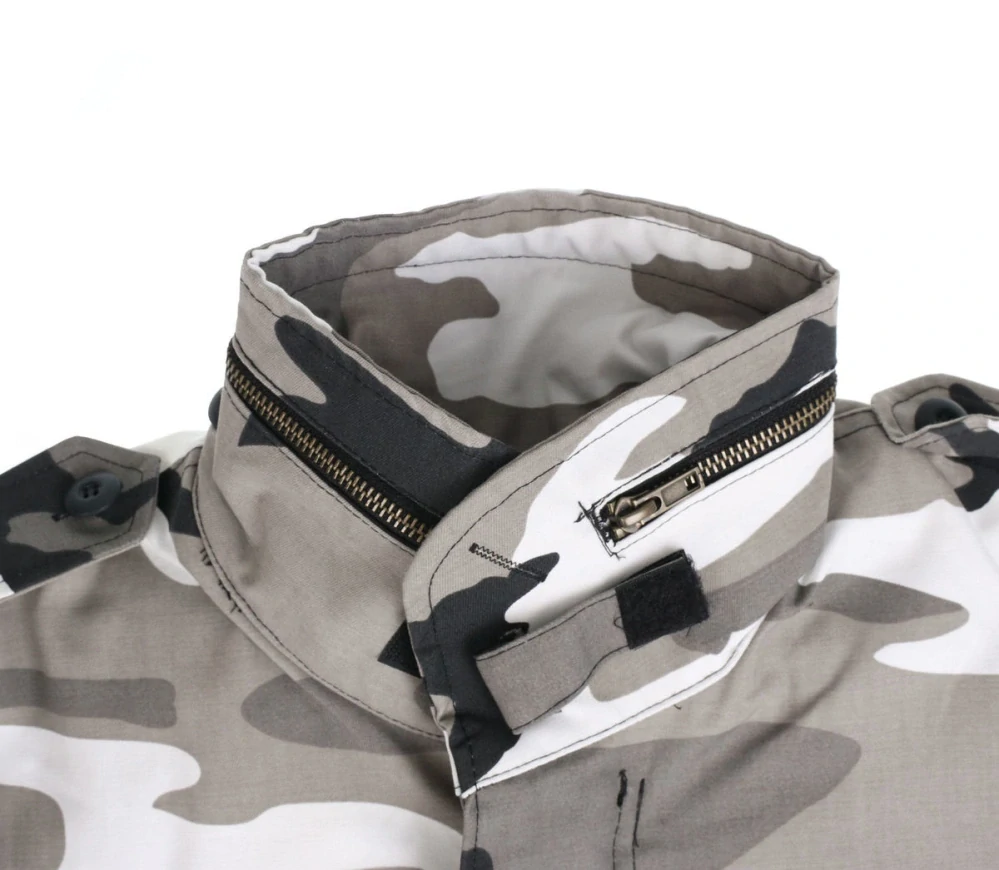 Pánská military bunda Brandit M65 Standard B3108 s odepínací vložkou - URBAN (maskáčová bílá)