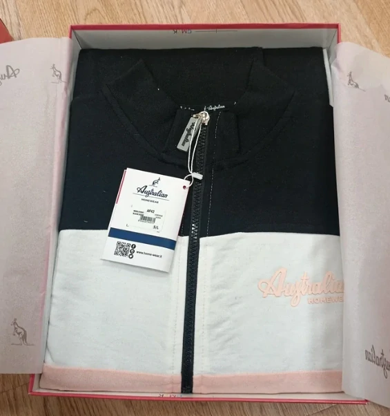 Dámská sportovní souprava Australian Homewear AF42 - růžovo-bílo-černá
