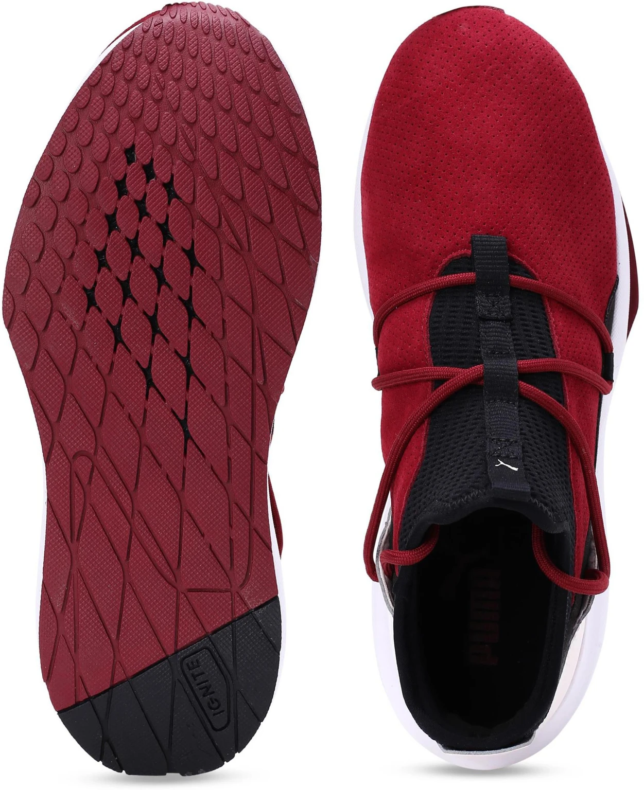Dámské tenisky PUMA x Scuderia Ferrari SF Evo Cat II Suede LS (Bordeaux/Black)