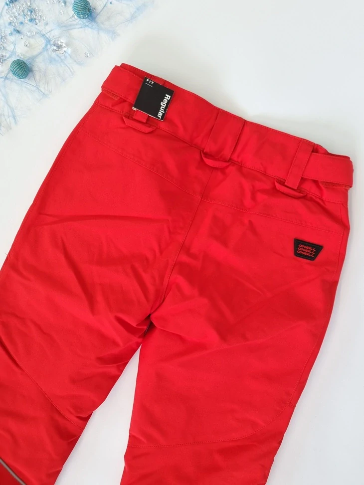 Dívčí lyžařské kalhoty O'Neill PG Charm Regular Pants - Fiery Red