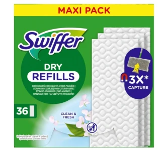 Swiffer Sweeper na podlahy Náhrady Dry, CITRUS 36 ks