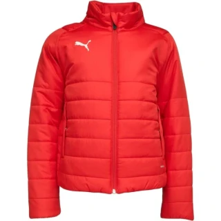 Dětská zimní bunda Puma LIGA Casuals Padded Jacket Jr – červená