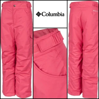 Dívčí rostoucí zimní kalhoty Columbia Starchaser Peak™ II Pant - růžové